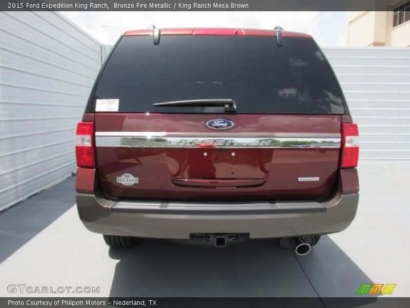 Bronze Fire Metallic / King Ranch Mesa Brown 2015 Ford Expedition King Ranch