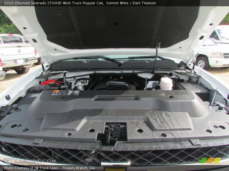 Summit White / Dark Titanium 2013 Chevrolet Silverado 2500HD Work Truck Regular Cab
