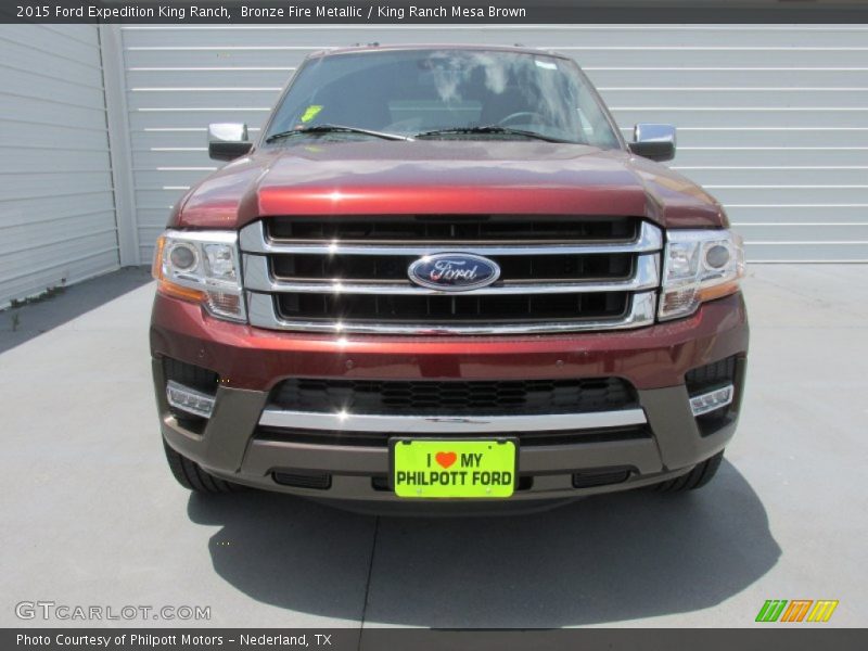 Bronze Fire Metallic / King Ranch Mesa Brown 2015 Ford Expedition King Ranch