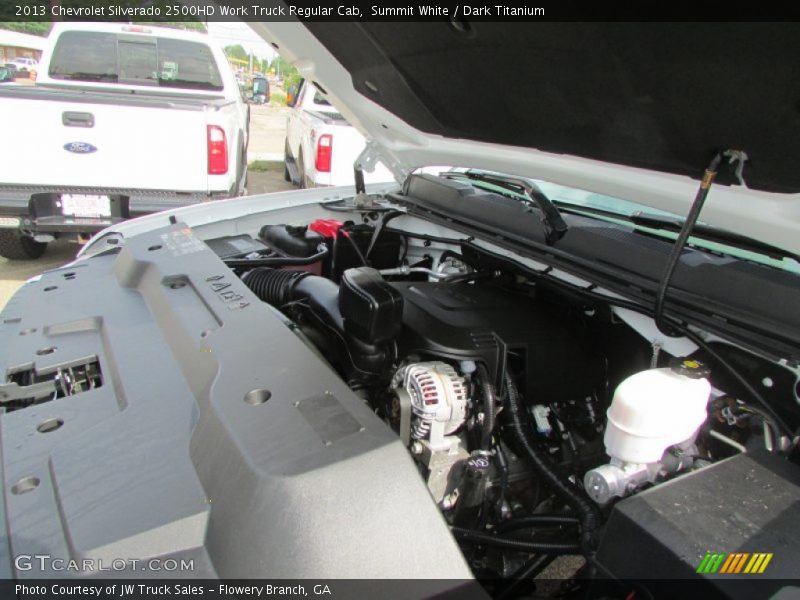 Summit White / Dark Titanium 2013 Chevrolet Silverado 2500HD Work Truck Regular Cab