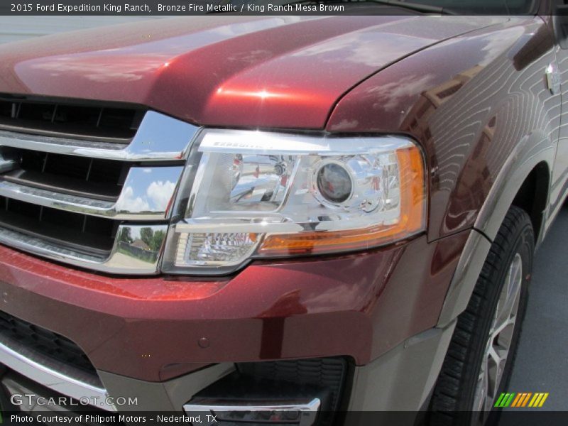 Bronze Fire Metallic / King Ranch Mesa Brown 2015 Ford Expedition King Ranch