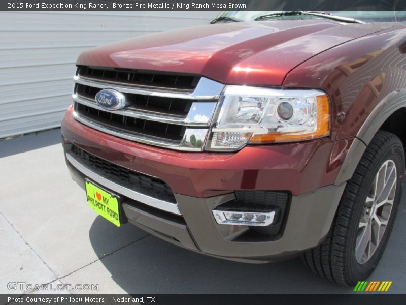 Bronze Fire Metallic / King Ranch Mesa Brown 2015 Ford Expedition King Ranch