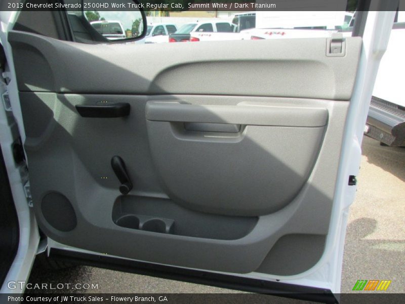 Summit White / Dark Titanium 2013 Chevrolet Silverado 2500HD Work Truck Regular Cab