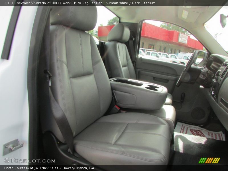 Summit White / Dark Titanium 2013 Chevrolet Silverado 2500HD Work Truck Regular Cab