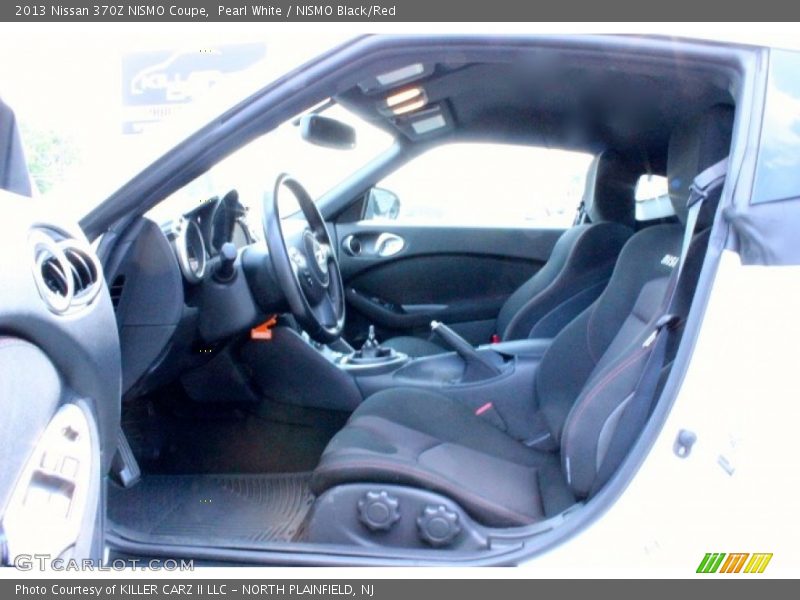 Pearl White / NISMO Black/Red 2013 Nissan 370Z NISMO Coupe