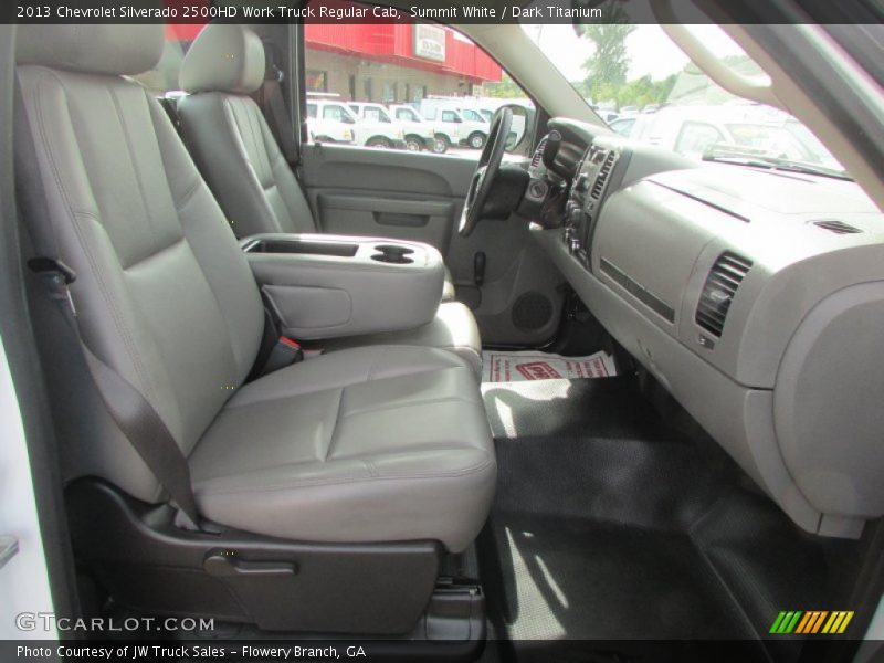 Summit White / Dark Titanium 2013 Chevrolet Silverado 2500HD Work Truck Regular Cab