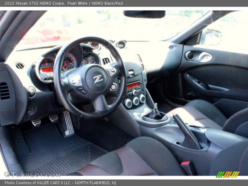 Pearl White / NISMO Black/Red 2013 Nissan 370Z NISMO Coupe