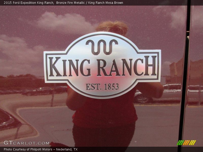 Bronze Fire Metallic / King Ranch Mesa Brown 2015 Ford Expedition King Ranch