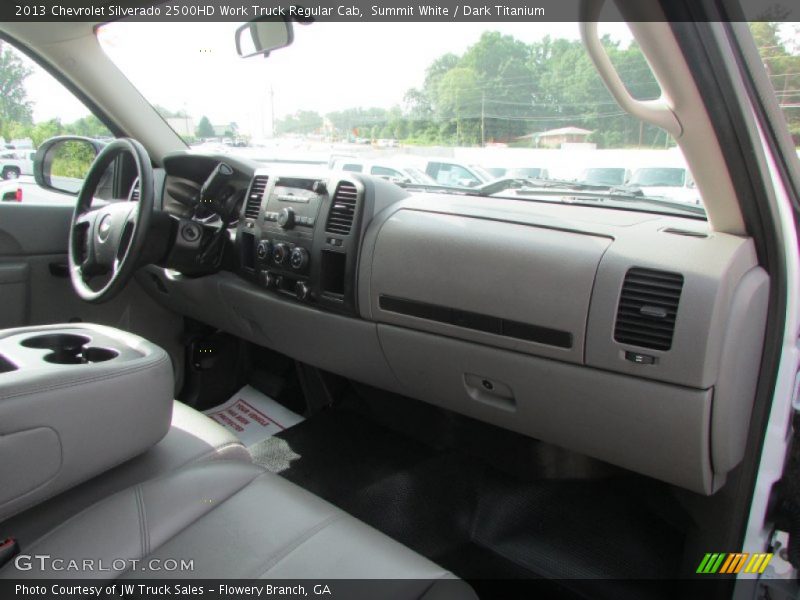 Summit White / Dark Titanium 2013 Chevrolet Silverado 2500HD Work Truck Regular Cab