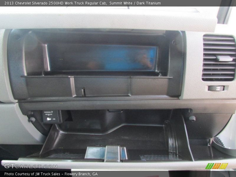 Summit White / Dark Titanium 2013 Chevrolet Silverado 2500HD Work Truck Regular Cab
