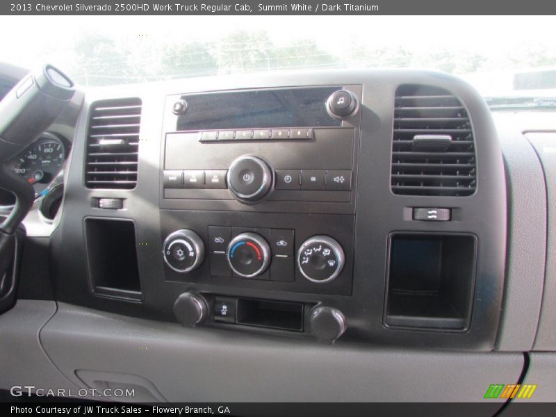 Summit White / Dark Titanium 2013 Chevrolet Silverado 2500HD Work Truck Regular Cab