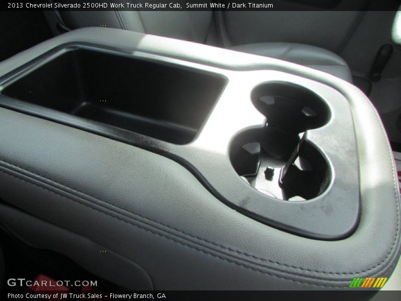 Summit White / Dark Titanium 2013 Chevrolet Silverado 2500HD Work Truck Regular Cab