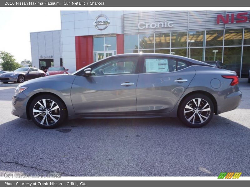 Gun Metallic / Charcoal 2016 Nissan Maxima Platinum
