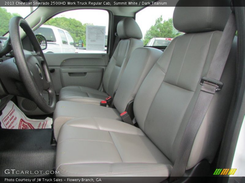 Summit White / Dark Titanium 2013 Chevrolet Silverado 2500HD Work Truck Regular Cab