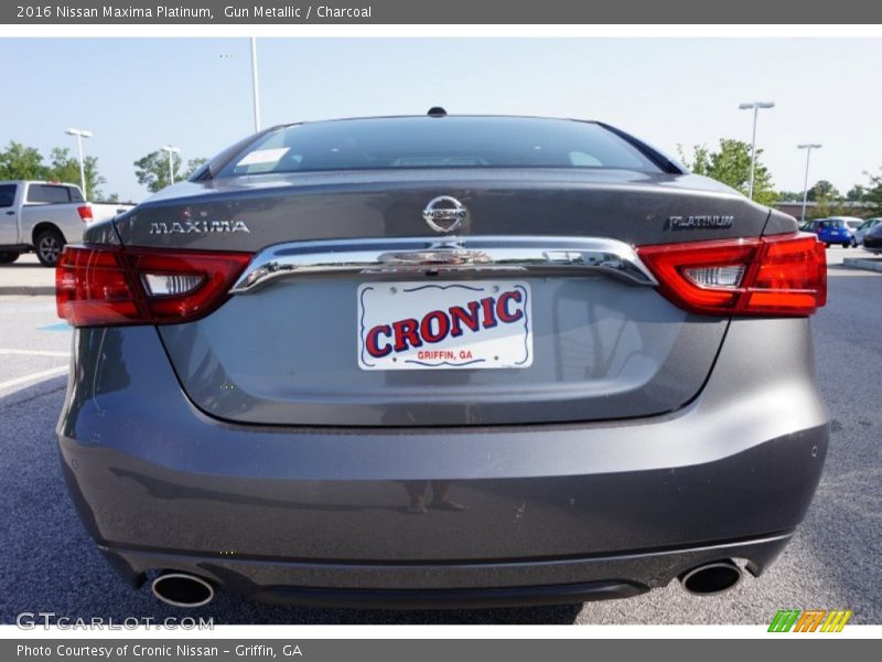 Gun Metallic / Charcoal 2016 Nissan Maxima Platinum