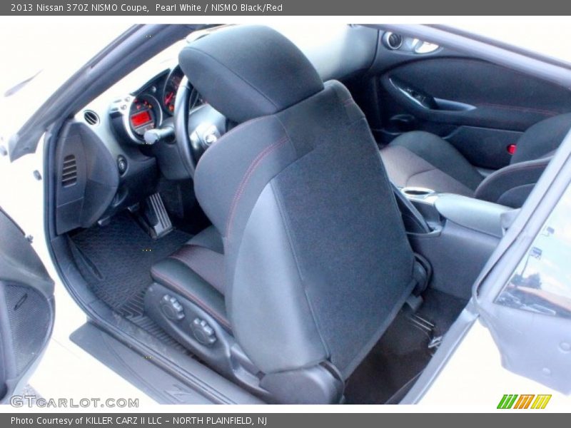 Pearl White / NISMO Black/Red 2013 Nissan 370Z NISMO Coupe