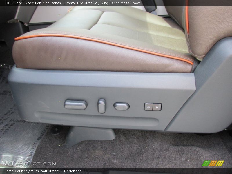 Bronze Fire Metallic / King Ranch Mesa Brown 2015 Ford Expedition King Ranch