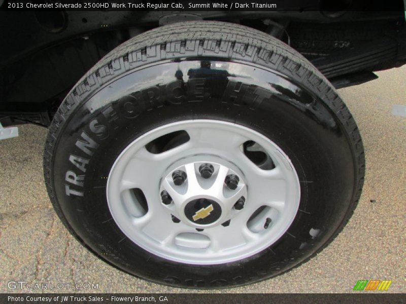Summit White / Dark Titanium 2013 Chevrolet Silverado 2500HD Work Truck Regular Cab