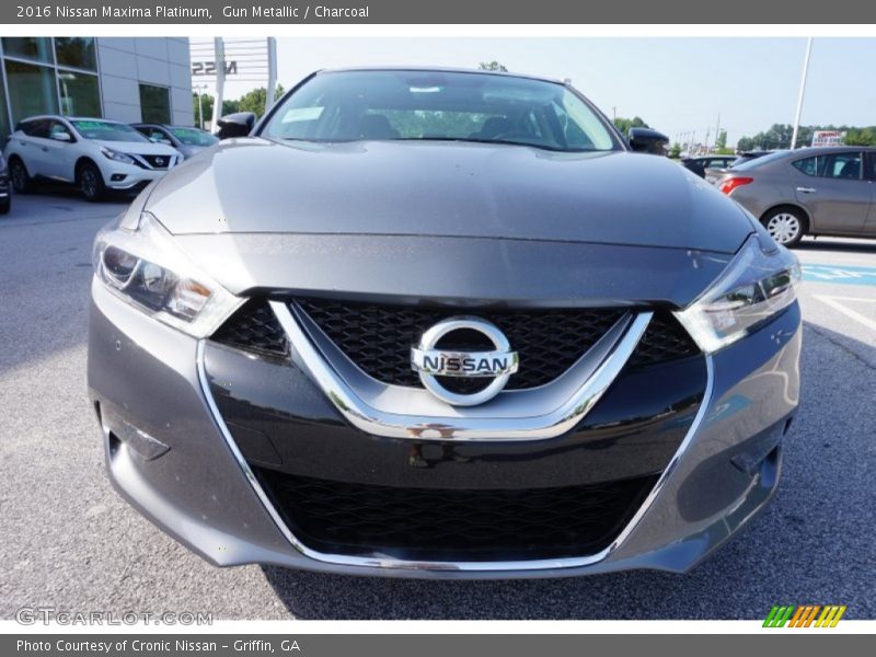 Gun Metallic / Charcoal 2016 Nissan Maxima Platinum