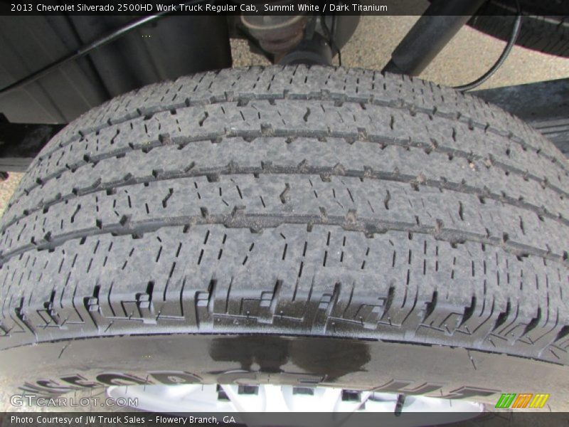 Summit White / Dark Titanium 2013 Chevrolet Silverado 2500HD Work Truck Regular Cab