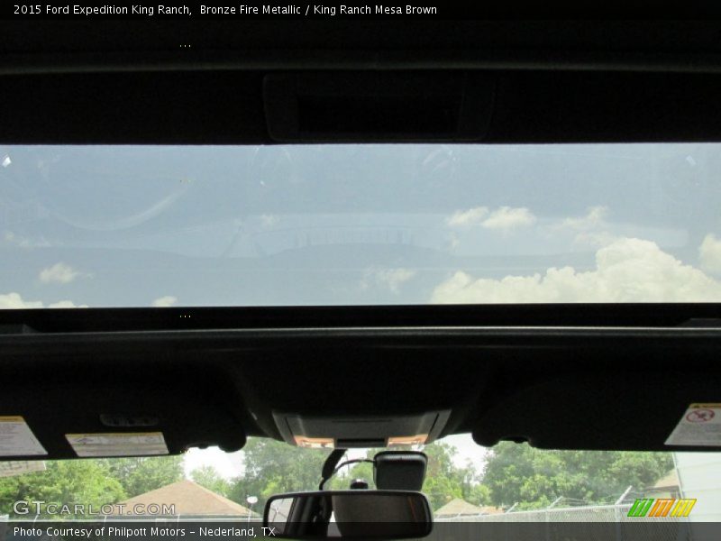 Bronze Fire Metallic / King Ranch Mesa Brown 2015 Ford Expedition King Ranch