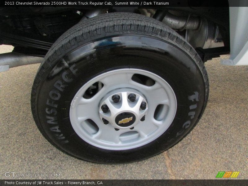 Summit White / Dark Titanium 2013 Chevrolet Silverado 2500HD Work Truck Regular Cab
