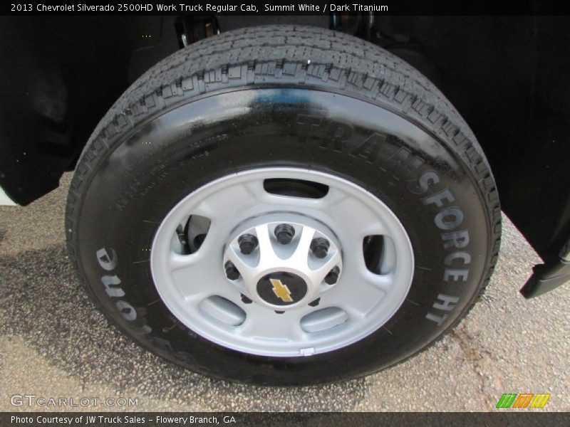 Summit White / Dark Titanium 2013 Chevrolet Silverado 2500HD Work Truck Regular Cab