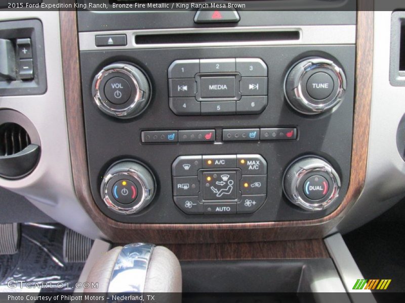Bronze Fire Metallic / King Ranch Mesa Brown 2015 Ford Expedition King Ranch