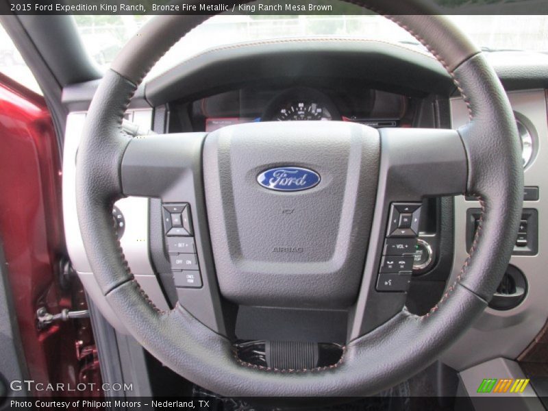 Bronze Fire Metallic / King Ranch Mesa Brown 2015 Ford Expedition King Ranch