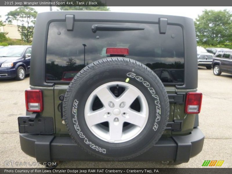 Tank / Black 2015 Jeep Wrangler Unlimited Sport 4x4
