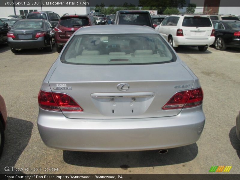 Classic Silver Metallic / Ash 2006 Lexus ES 330