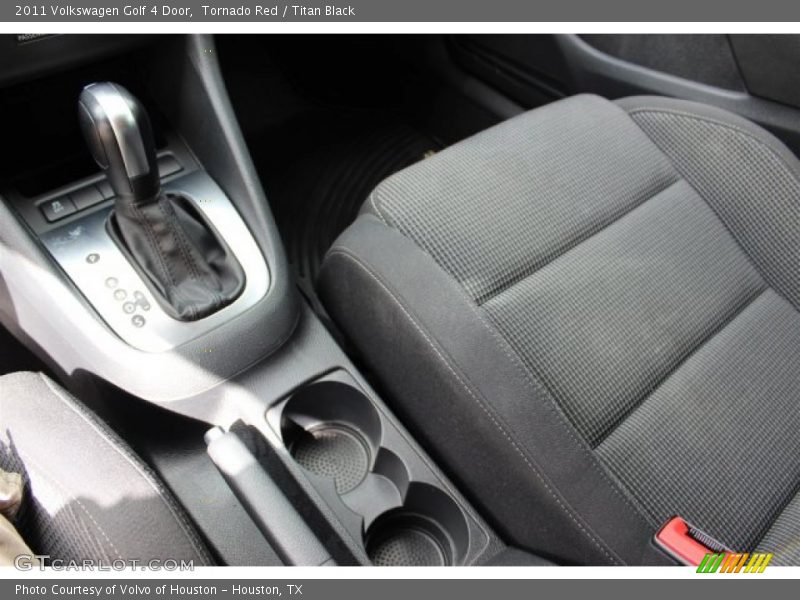 Tornado Red / Titan Black 2011 Volkswagen Golf 4 Door