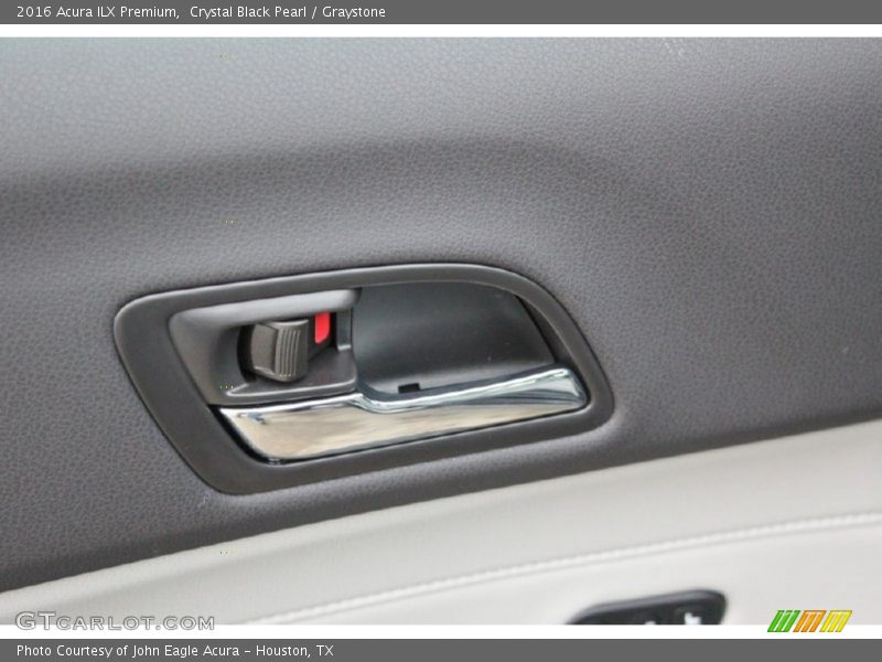 Crystal Black Pearl / Graystone 2016 Acura ILX Premium