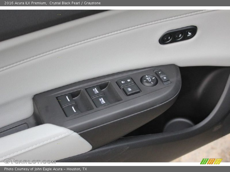 Crystal Black Pearl / Graystone 2016 Acura ILX Premium