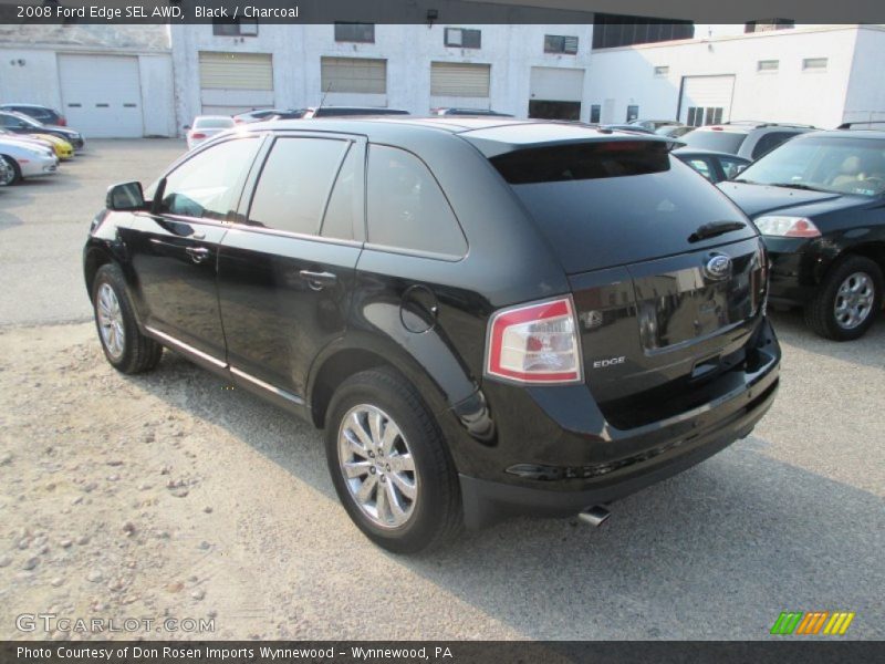 Black / Charcoal 2008 Ford Edge SEL AWD