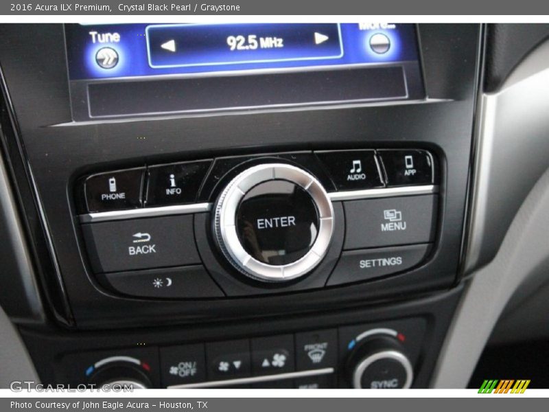 Crystal Black Pearl / Graystone 2016 Acura ILX Premium