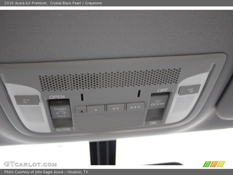 Crystal Black Pearl / Graystone 2016 Acura ILX Premium