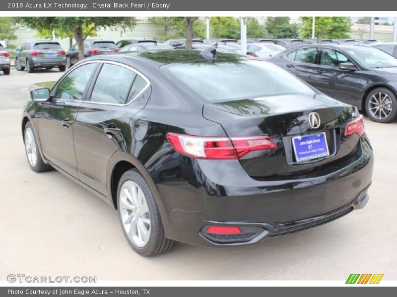 Crystal Black Pearl / Ebony 2016 Acura ILX Technology