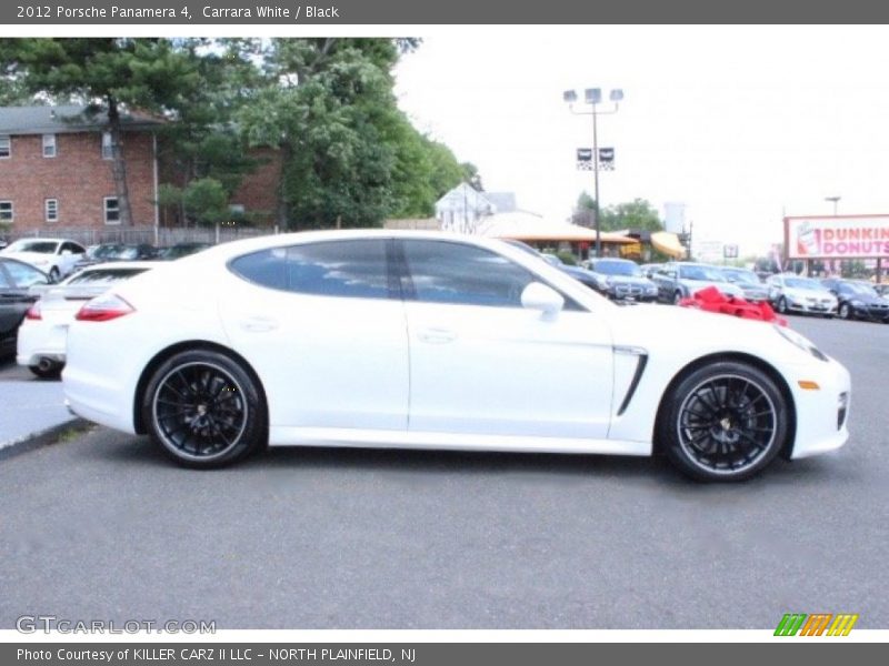 Carrara White / Black 2012 Porsche Panamera 4