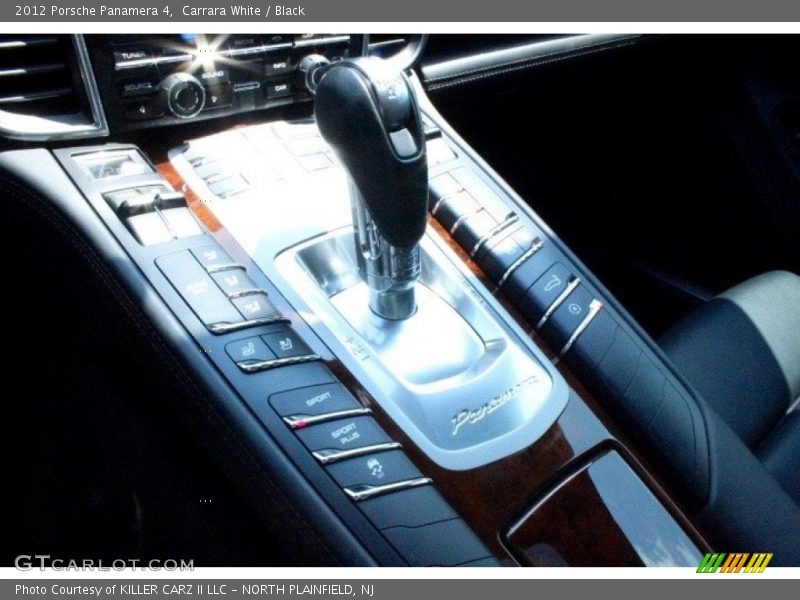 Carrara White / Black 2012 Porsche Panamera 4