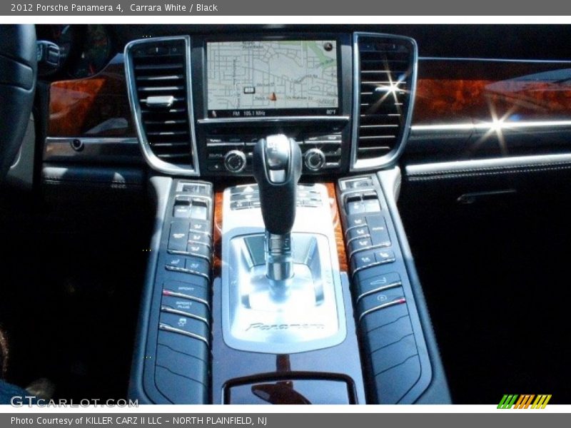 Carrara White / Black 2012 Porsche Panamera 4