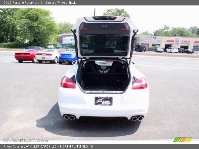 Carrara White / Black 2012 Porsche Panamera 4