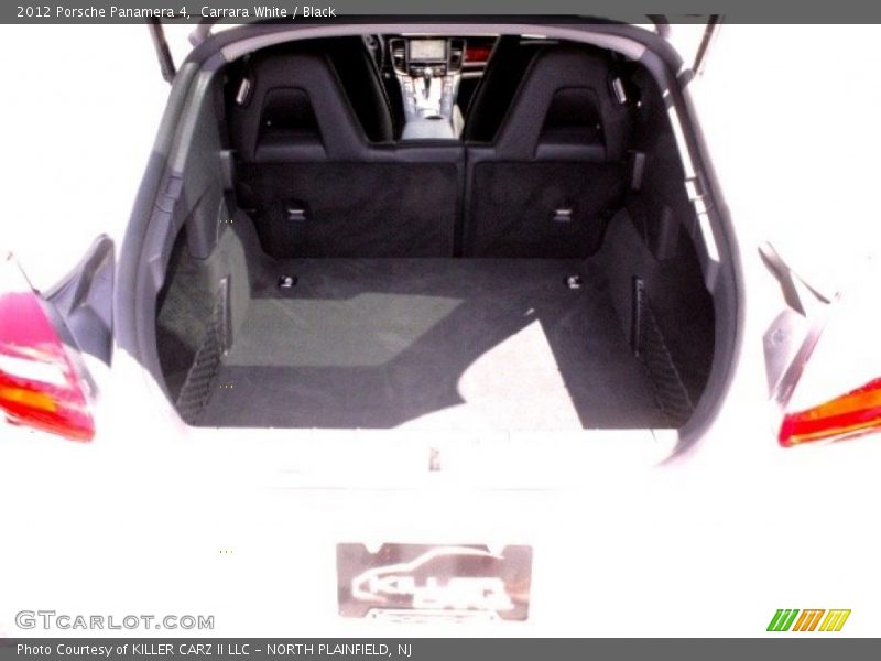 Carrara White / Black 2012 Porsche Panamera 4