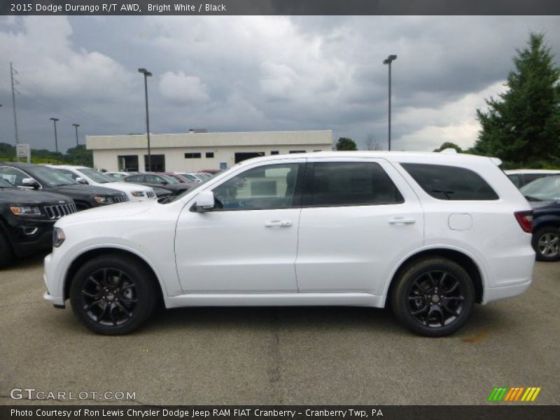 Bright White / Black 2015 Dodge Durango R/T AWD