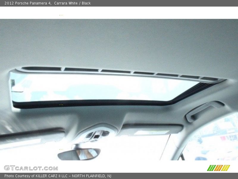 Carrara White / Black 2012 Porsche Panamera 4