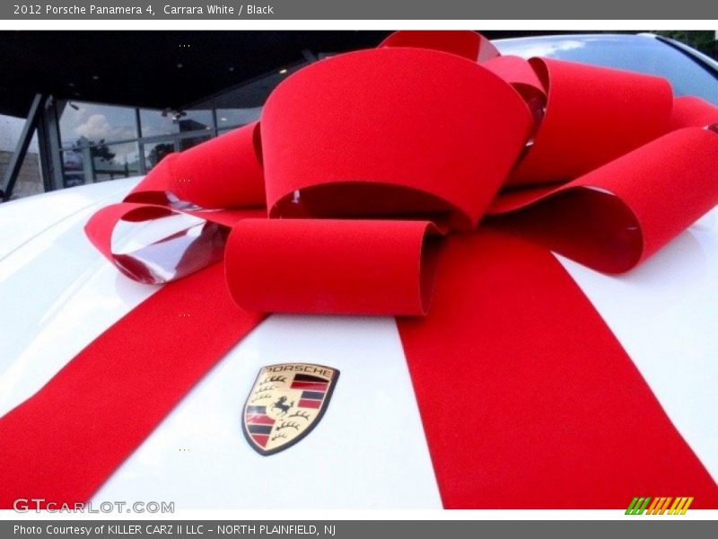 Carrara White / Black 2012 Porsche Panamera 4