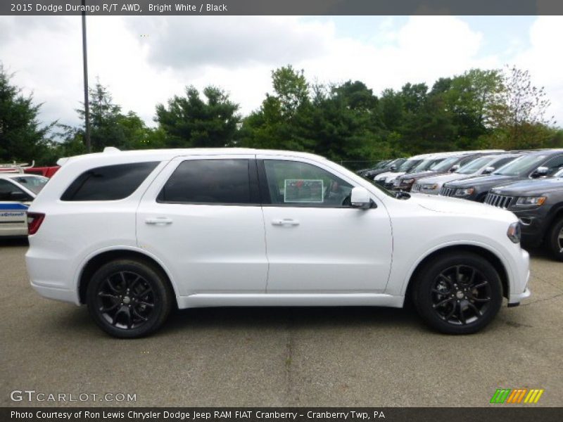 Bright White / Black 2015 Dodge Durango R/T AWD