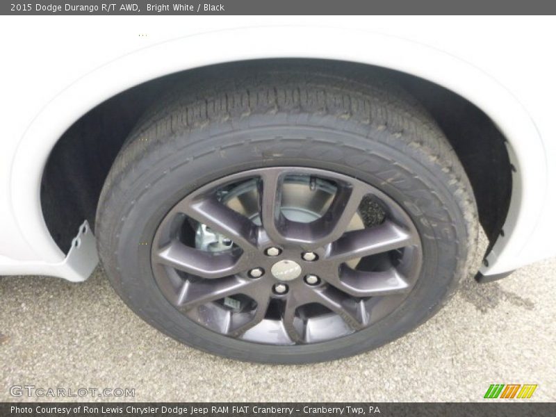 Bright White / Black 2015 Dodge Durango R/T AWD