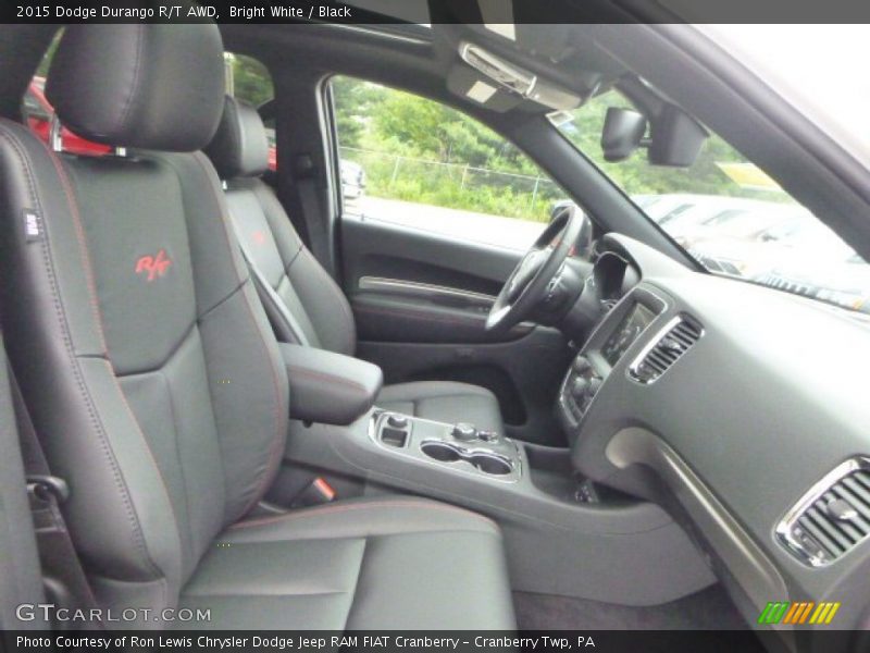Bright White / Black 2015 Dodge Durango R/T AWD