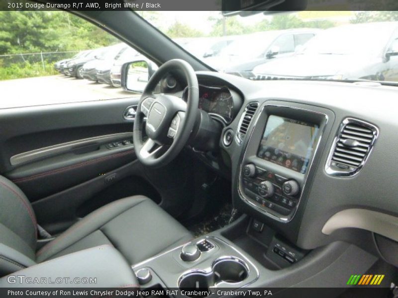Bright White / Black 2015 Dodge Durango R/T AWD